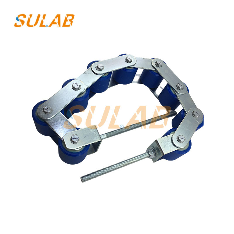 Hyundai Escalator Reversing Bearing Handrail Belt Pressure Chain Pitch 80 60 X 556202 9 Rollers