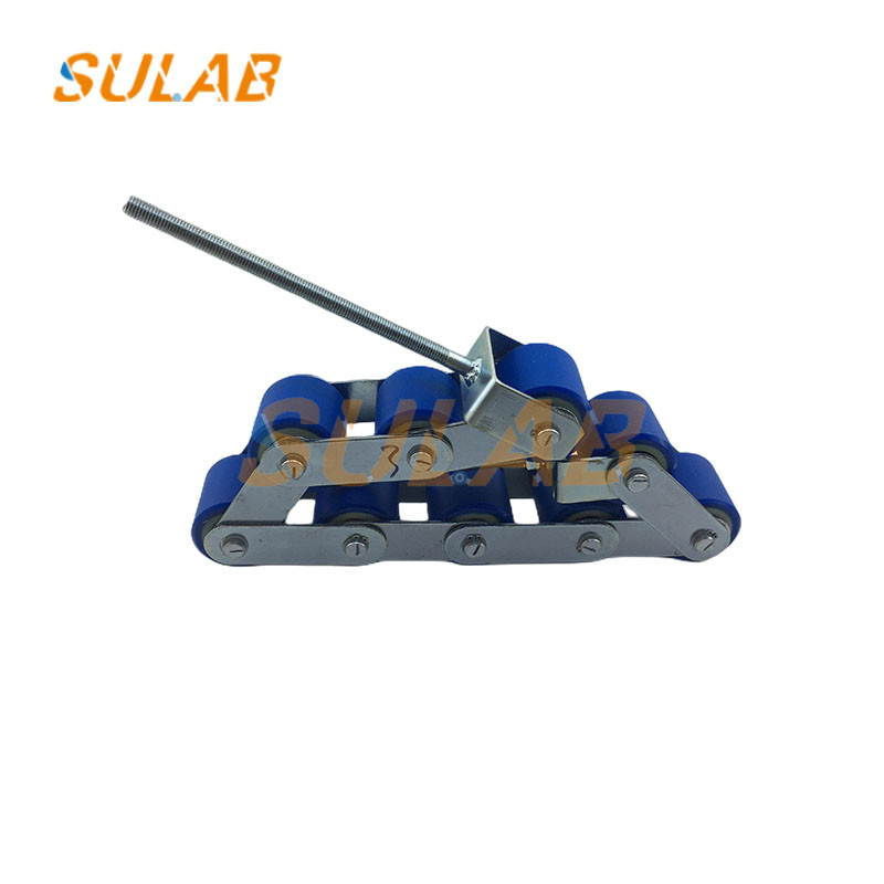 Hyundai Escalator Reversing Bearing Handrail Belt Pressure Chain Pitch 80 60 X 556202 9 Rollers