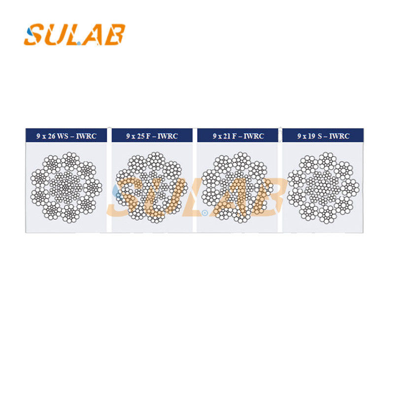 Darko Brand Traction Machine Steel Wire Rope Fiber Steel Core 300T, 300TX,375 T,300 TP,250 T,210 TFS,8 x 19 NFC,250 H, 6