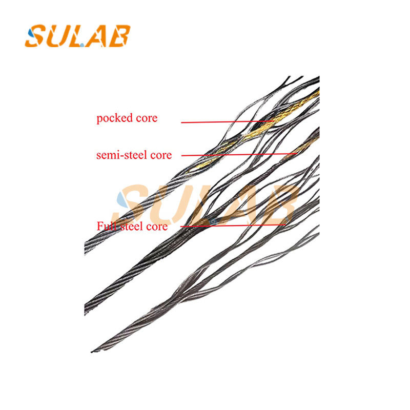 Darko Brand Traction Machine Steel Wire Rope Fiber Steel Core 300T, 300TX,375 T,300 TP,250 T,210 TFS,8 x 19 NFC,250 H, 6