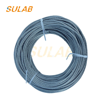 لوازم جانبی آسانسور اصلی 2mm 3mm 6mm 8mm 10mm 12mm 20mm 22mm آسانسور کشش سیم فولادی خاص