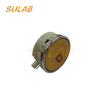 دکمه فشاری آسانسور گرد LG SIGM* AK-29B، استیل ضد زنگ 30 میلی‌متری