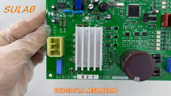 برد کنترل‌کننده درب آسانسور SIGMA DCD-23 S2.1 با ورودی 24 ولت DC و خروجی پیوسته 400 وات
