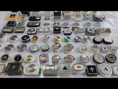 دکمه آسانسور با خط بریل دکمه آسانسور با کیفیت بالا فولاد ضد زنگ P366060B112G11L922