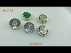 مشاهده دکمه آسانسور برند SJEC مدل J103025002E با نور قرمز و آبی و یک سال گارانتی نسخه نمایشی