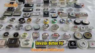 تعویض دکمه آسانسور تیسن MT42