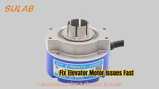 رمزگذار چرخشی شفت توخالی Tamagawa TS5246N479 OIH60‑8192P24‑L6‑5V برای موتور کششی PMSM آسانسور