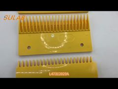 صفحه شانه پله برقی ایمنی زرد L70A