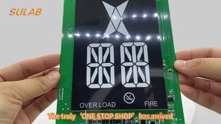 صفحه فرماندهی آسانسور Monarch با صفحه نمایش LCD 4.3 اینچی CAN Communication Interface و Voice Contr