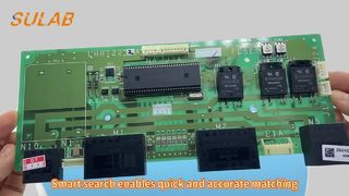 صفحه نمایش طبقه آسانسور میتسوبیشی LHH-222A با ورودی برق دوگانه AC110V/DC24V و جریان اضافه