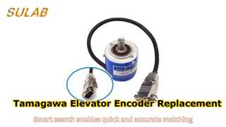انکودر افزایشی آسانسور Tamagawa FA‑CODER OIH48‑8192P20‑L6‑5V قطعه یدکی DAA633K5‑K8A TS5246N58
