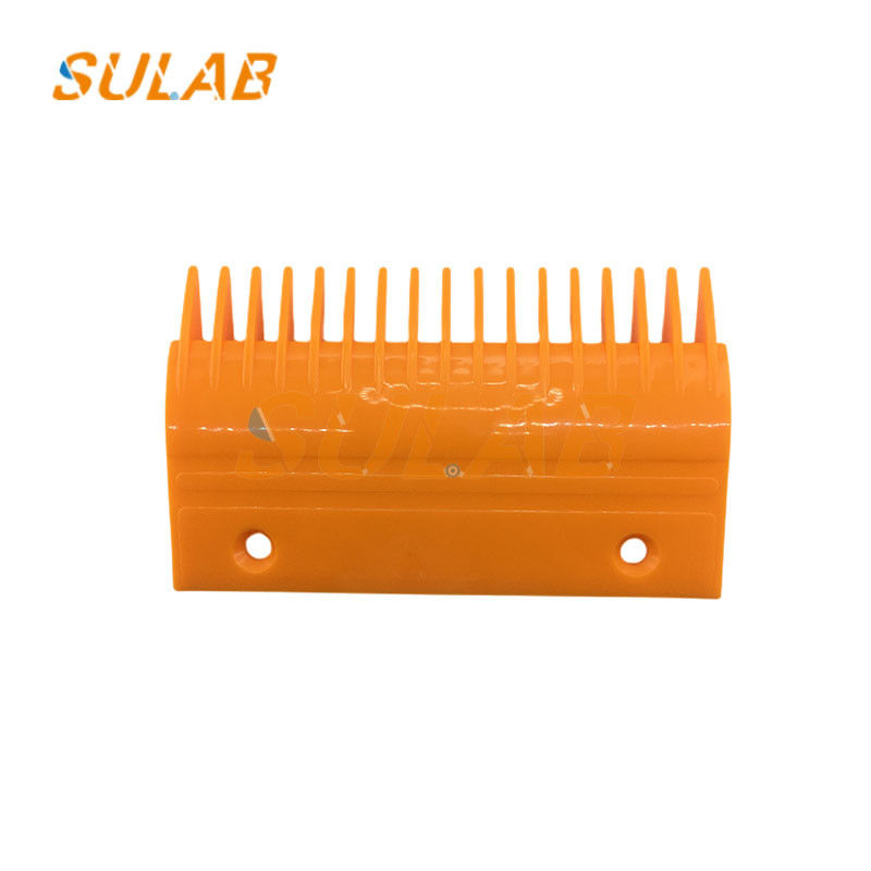 Hyundai Escalator Spare Parts Yellow Plastic Comb Plate S655B6
