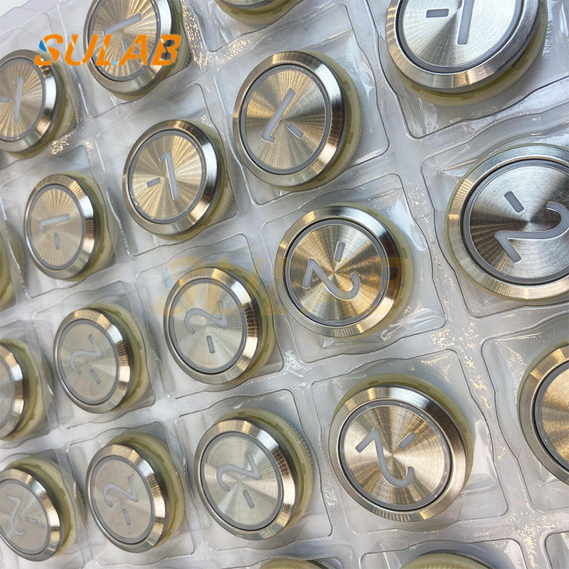 Elevator Accessories Kone Round Button Brand New Switch Stainless Steel Round Button 863233H03