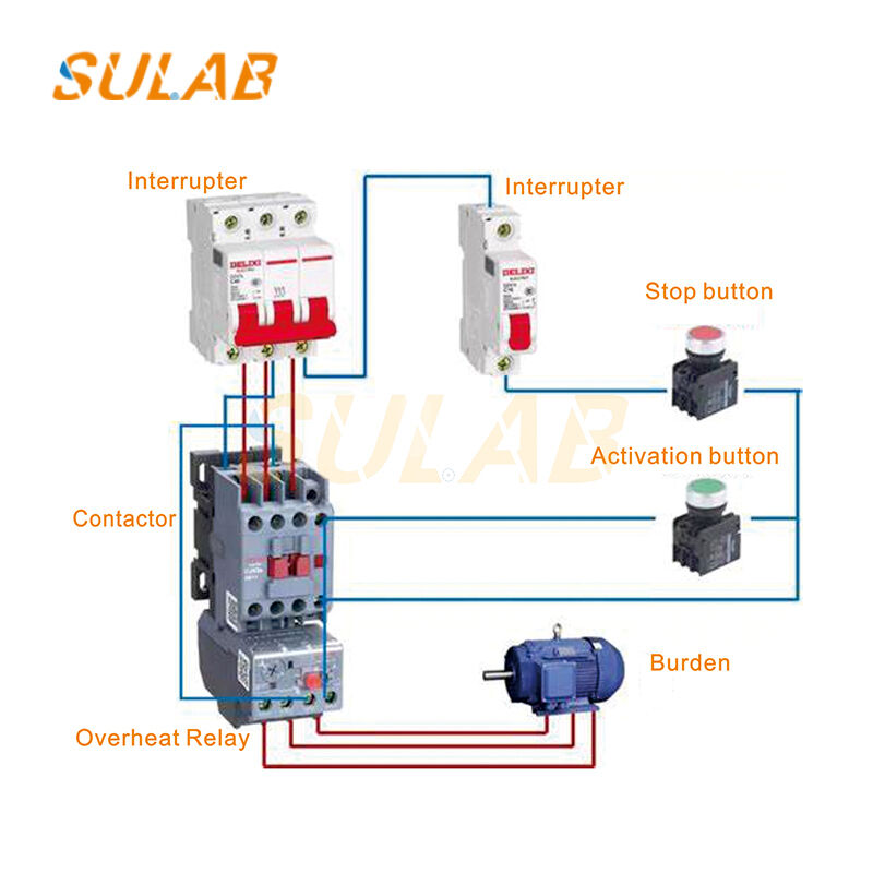 Genuine Fuji AC Contactor SC-N1 with 32A Rated Current Multiple Coil Voltage Options and 2 Million Operations Life