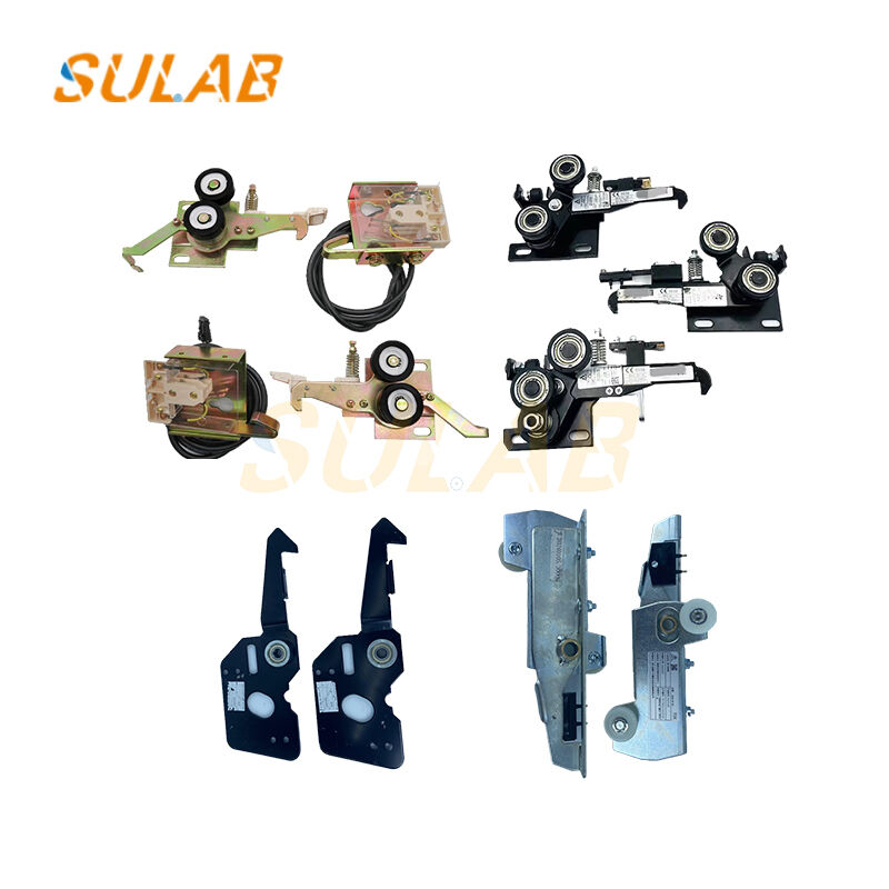 Elevator Door Lock Device with Dual Protection Mechanical Locking and Electrical Verification for Secure Elevator Operation