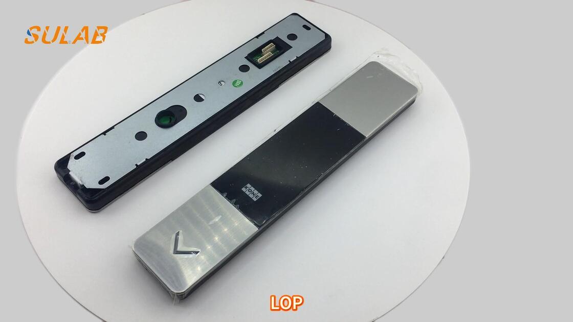 KONE HOP-1 Ultra-Thin 11mm Hall Call Panel with 304 Stainless-Steel Faceplate for Surface Mount Elevator Summons
