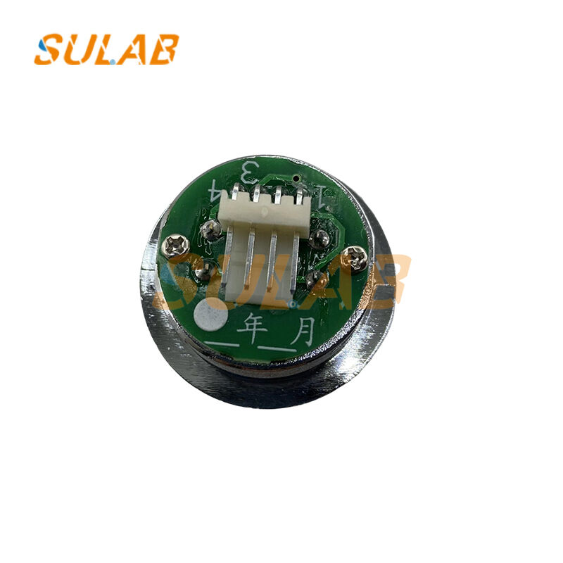 BR32A 32mm Universal Specification Elevator Button with LED Backlight Indicator and Normally Open Momentary Contact