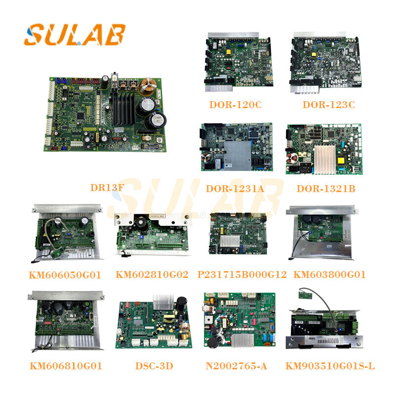 Fujitec DR13F Door Operator Board with Dedicated Simplified Door Machine Control Industrial-Grade 8-Bit Microcontroller and MILLNET Communication Interface