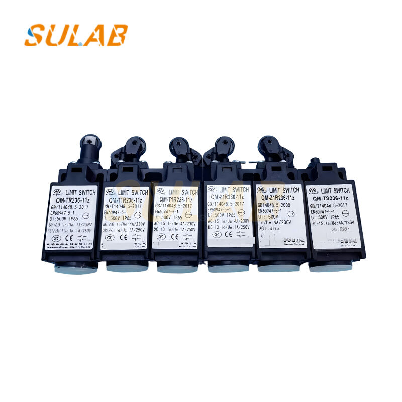 Elevator Tension Pulley Limit Switch with Manual Reset IP67 Protection and Dual Contacts for OTIS & Universal Elevator Systems