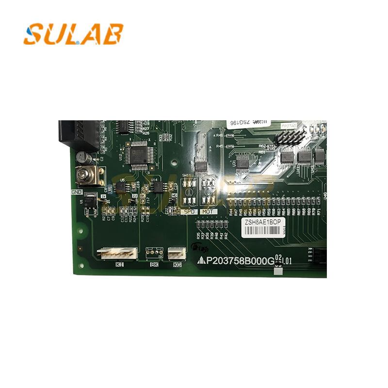 Original Mitsubishi Elevator Main Board P203758B000G02L01 PCB Module for Group Control System with One Year Warranty
