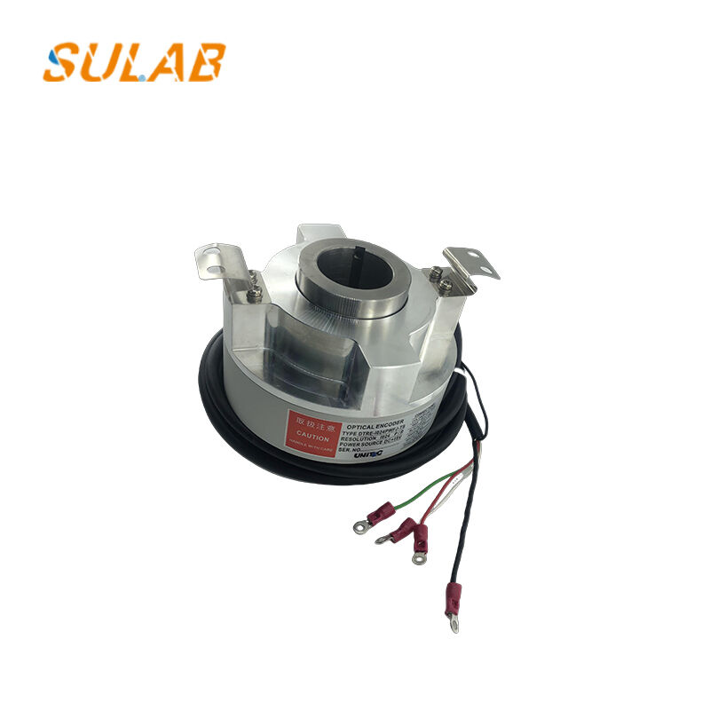UNITEC DTRE-1024PWFJ-TS Rotary Encoder 1024 P/R Optical Sensor for Precise Speed Monitoring and Accurate Position Feedback in Elevators