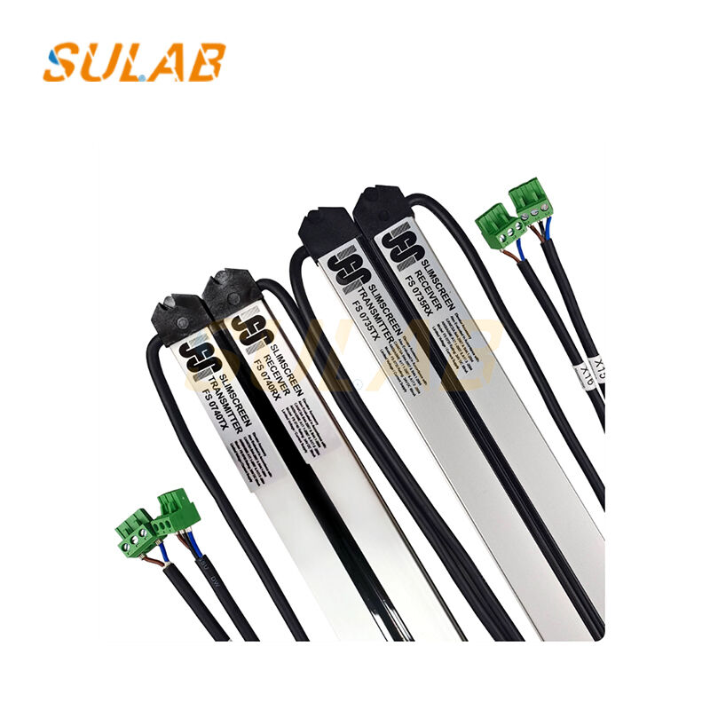 FCU07350740RX Elevator Light Curtain Receiver with High-Sensitivity Infrared and Dustproof Plastic Housing for Lift Car Door Anti-Clamp Protection