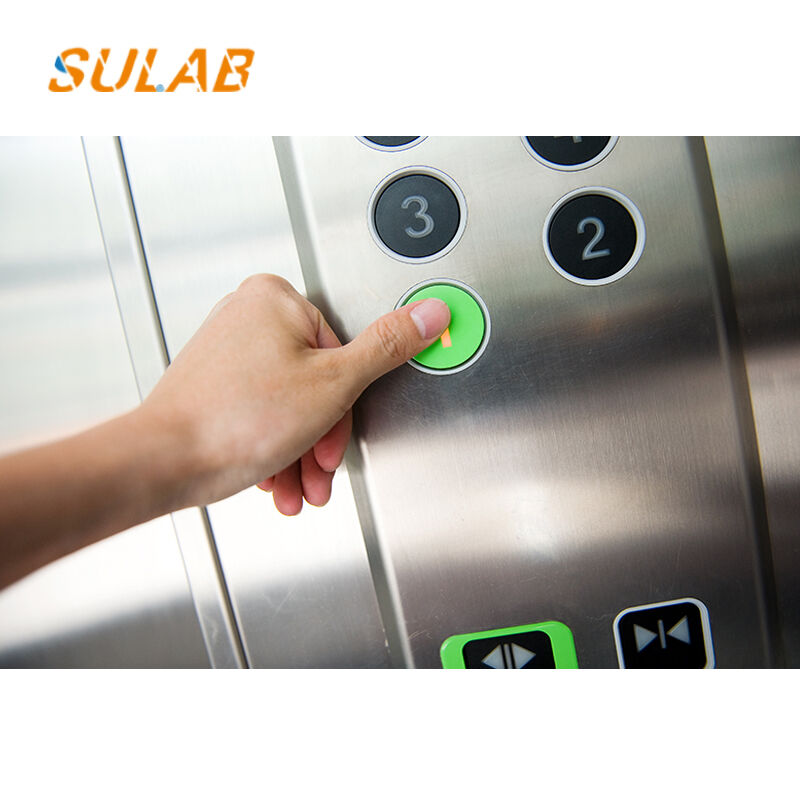MITSUBISHI Elevator 35mm Stainless Steel Face Push Button DC24V LED For Car Hall Call Spare Part DA482 MTD482A