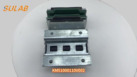 کفش راهنمای لغزش آسانسور Kone با پوشش پلیمر با اصطکاک کم و قاب فولادی روی زینک برای ریل های 9 میلی متر/10 میلی متر/16 میلی متر