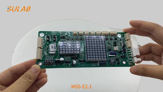 ThyssenKrupp MS5-E2.1 صفحه نمایش LOP آسانسور PCB تماس خروجی برای سیستم MC2/MC2-B با کیفیت اصلی و تحویل سریع