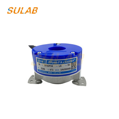 رمزگذاری Tamagawa TS5246N473 با خروجی راننده خط با وضوح بالا 8192P / R و φ60mm Flange Design برای آسانسورها