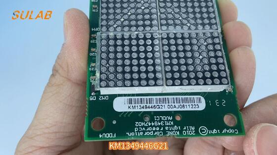 صفحه نمایش آسانسور KONE اصلی KM1349446G21 PCB با شاخص دیجیتال کف برای پنل های COP LOP