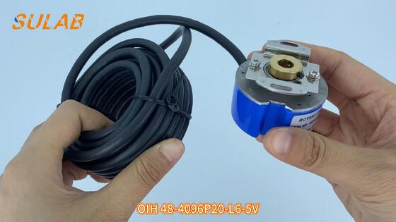 انکودر چرخشی تامگاوا OIH 48-4096P20-L6-5V برای بازخورد سرعت و موقعیت موتور آسانسور با کنترل حرکت دقیق
