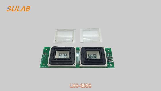 دکمه فشاری مربعی آسانسور MITSUBISHI با کنتاکت های آلیاژ نقره ای و نشانگر LED برای GPS-II سری LHB-008B
